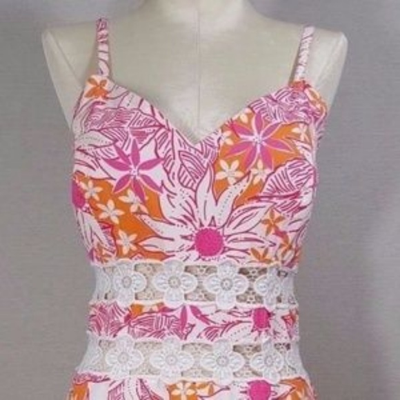 Lilly Pulitzer 4 White Label Y2K Tropical Girl Coquette Kwaii Preppy Trad - Picture 6 of 8